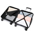 RAYKONG Maleta de Cabina 55x40x20cm Policarbonato (40L) semirígida Trolley pequeño Equipaje de Mano 4 Ruedas giratorios a 360º Cierre numérico-Azulmarino